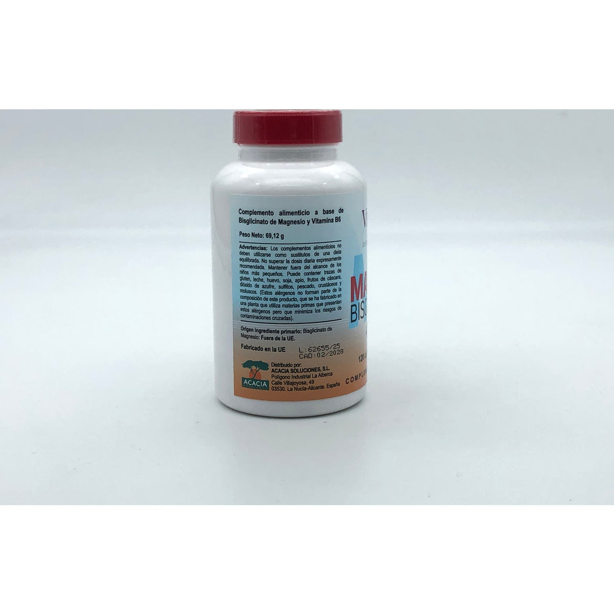 Vbyotics Bisglicinato de Magnesio 400mg 120comp