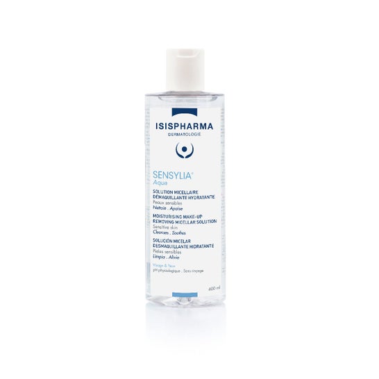 Isis Pharma Sensylia Aqua Eau Micellaire Hidratante Removedor de Hidratación 400 ml