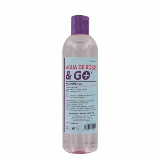 & Go Agua de Rosas 300ml
