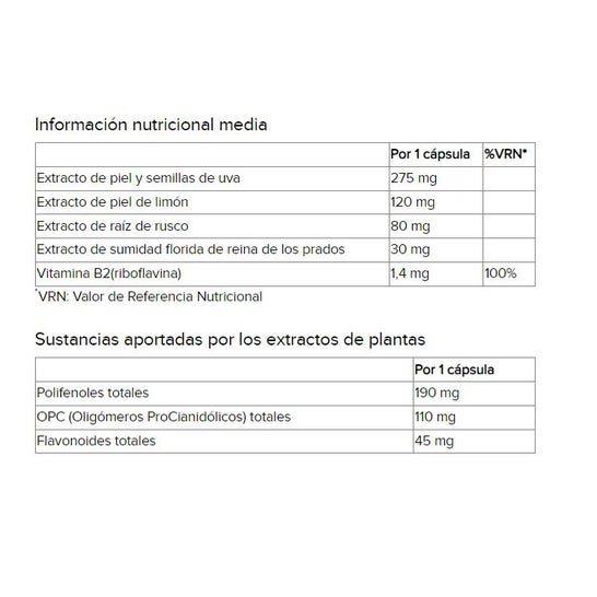 Arkopharma Venoforte Cápsulas Piernas Ligeras 30caps
