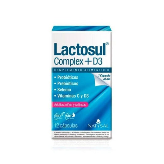Natysal Lactosul Complex + D3 20caps