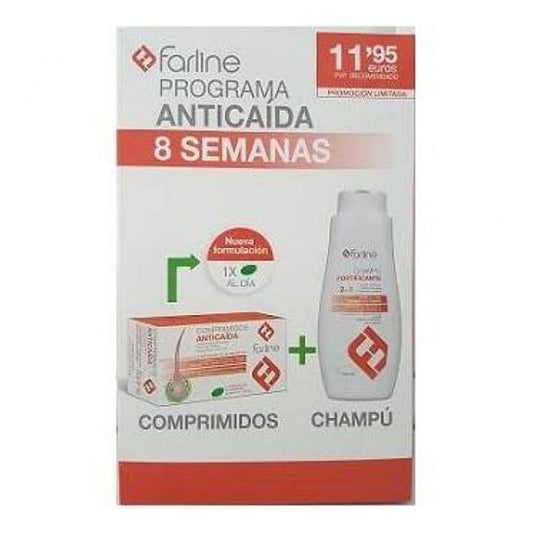 Farline Pack Anticaída Loción 100ml + 56comp