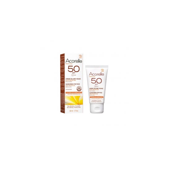 Acorelle Crema Solar Facial Spf50 50ml