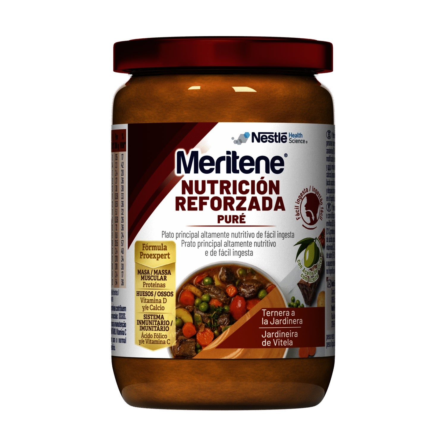 Meritene Nutrición Reforzada Puré Ternera a la Jardinera 300g