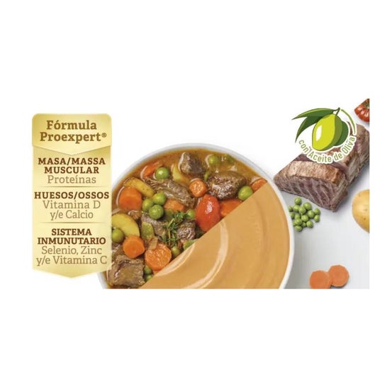 Meritene Nutrición Reforzada Puré Ternera a la Jardinera 300g