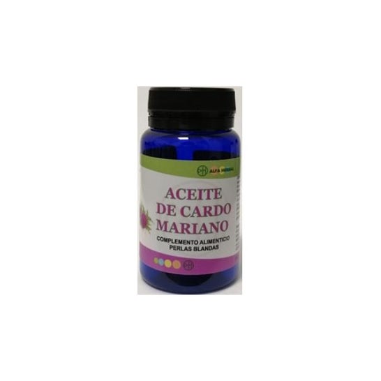 Alfa Herbal Aceite de Cardo Mariano 60 caps