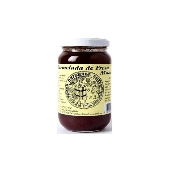 Cal Valls Mermelada Fresa Sin Azúcar 370g