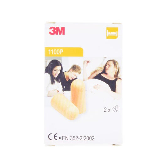 3M tapones para el ruido de poliuretano 2 pares