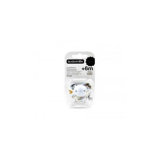 Suavinex Chupete Little Luxuries Anatómico Silicona +6m 1ud