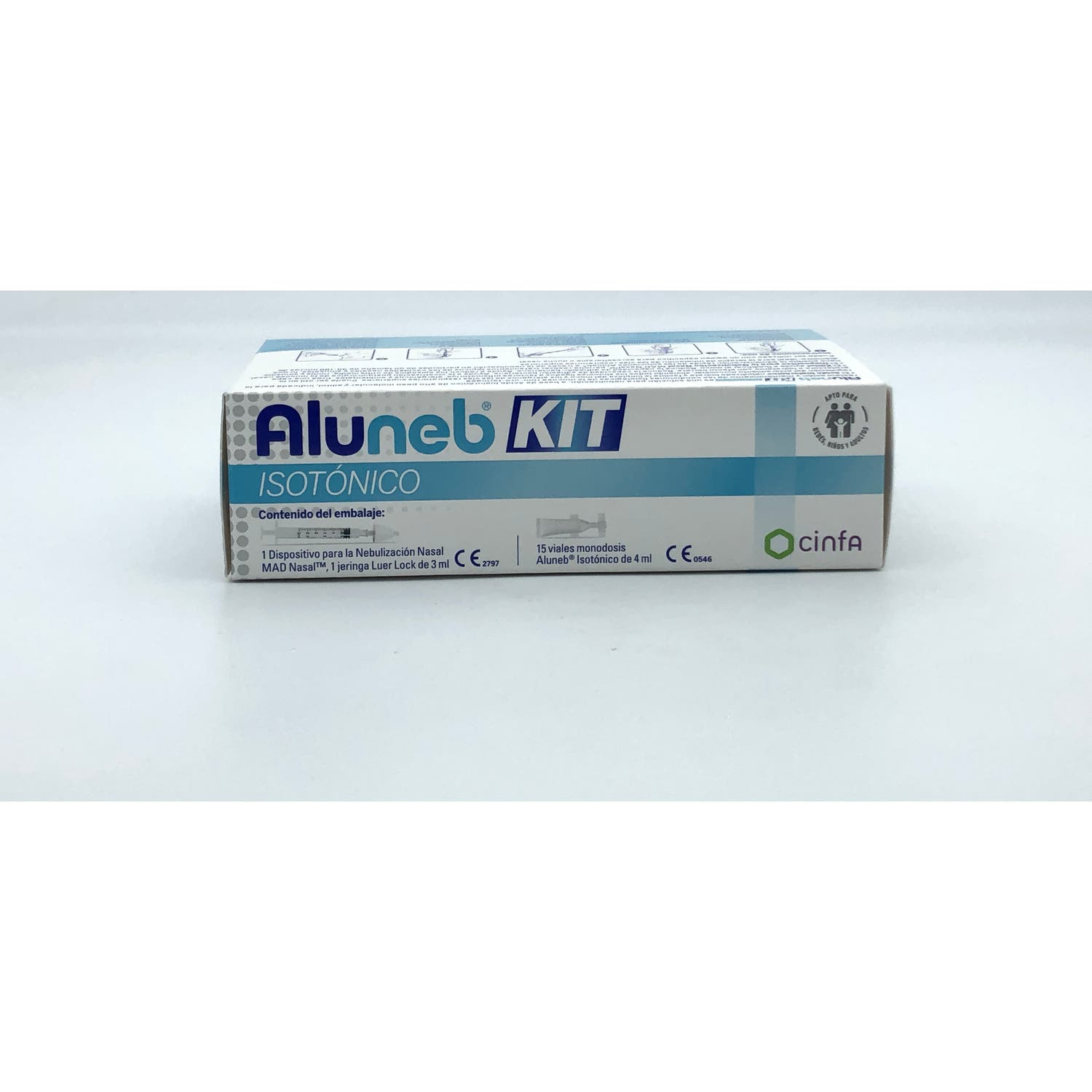 Cinfa Aluneb Isotonico Kit 15 Viales 4 Ml + 1 Dispositivo