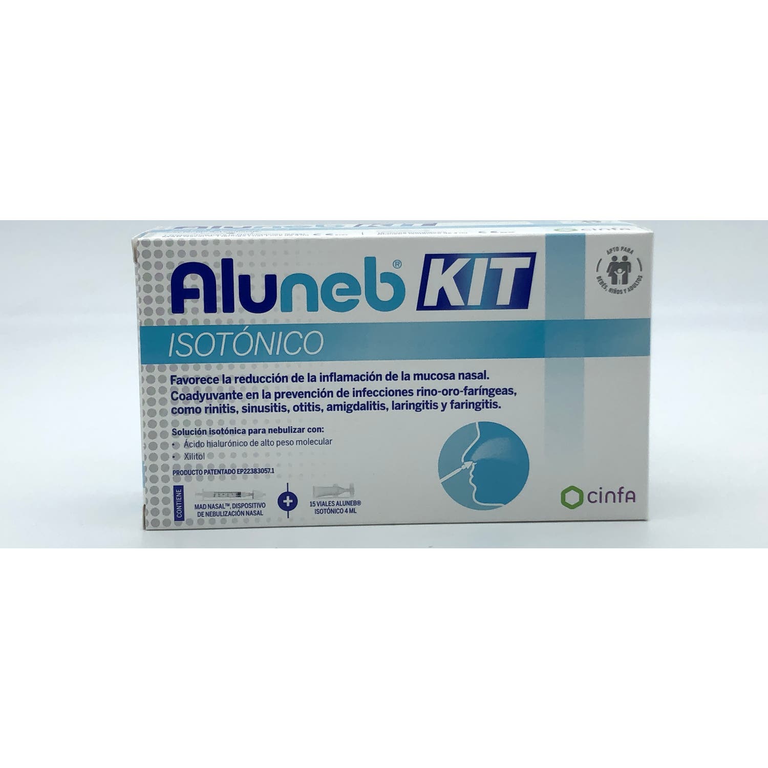 Cinfa Aluneb Isotonico Kit 15 Viales 4 Ml + 1 Dispositivo