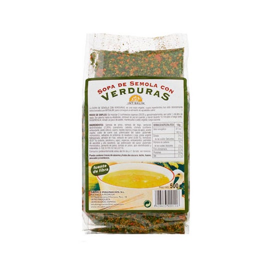 Int-Salim Semola Verduras 500g