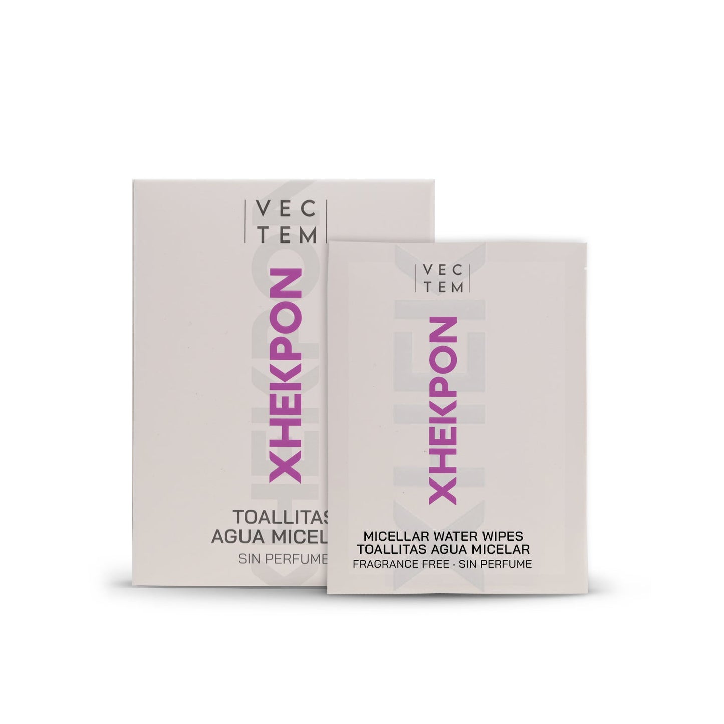 Xhekpon Toallitas Desmaquillantes Agua Micelar 10uds
