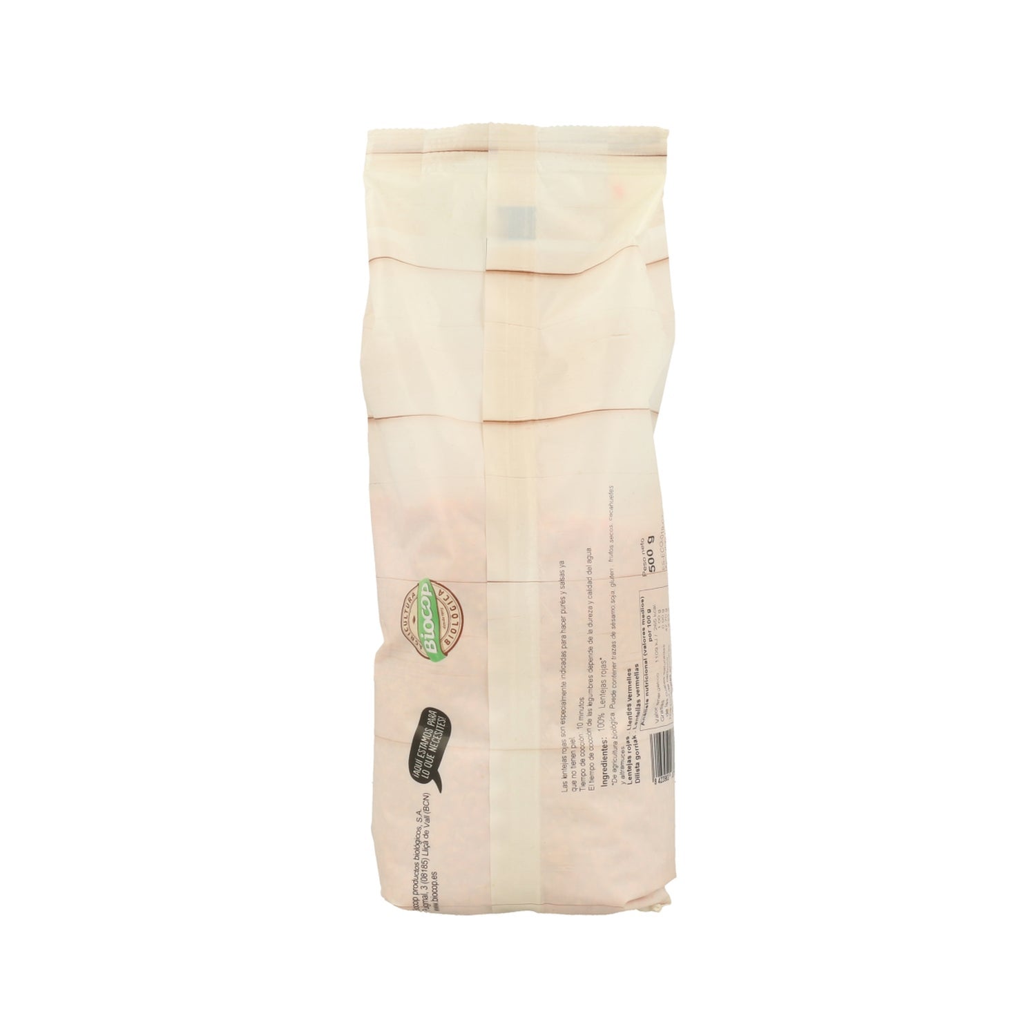 Biocop Lentejas Rojas Bio 500g