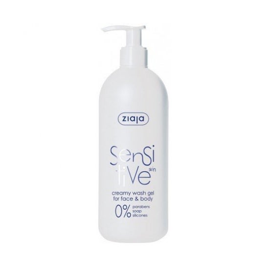 Ziaja Sensitive Gel Limpiador Rostro Y Cuerpo 400ml