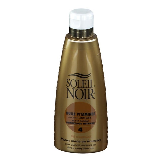 Soleil Noir Aceite Vitaminado Bronceado Intenso 4 150 ml