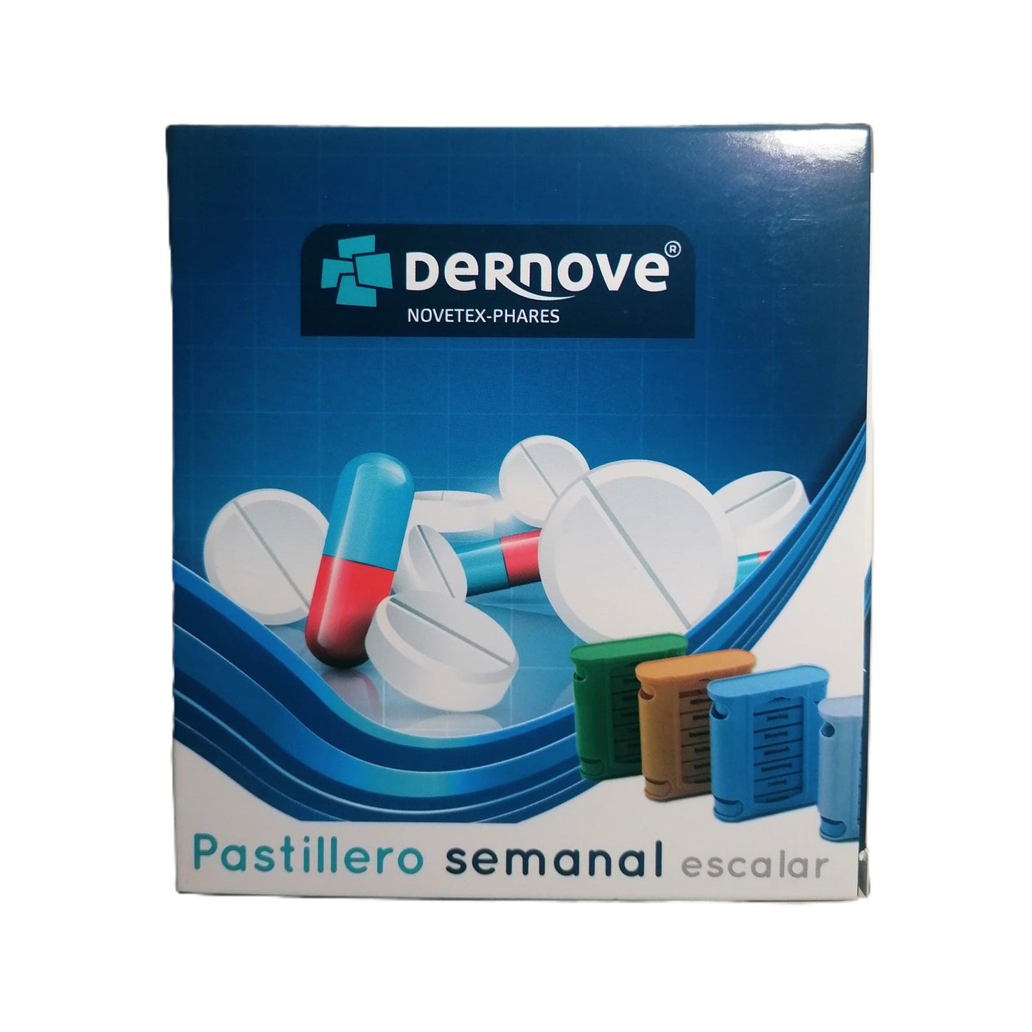 Dernove Pastillero Semanal 7 Días Individuales 1ud