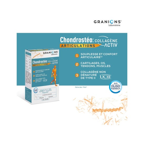 Granions Chondrosteo + Collagène Activ 30caps