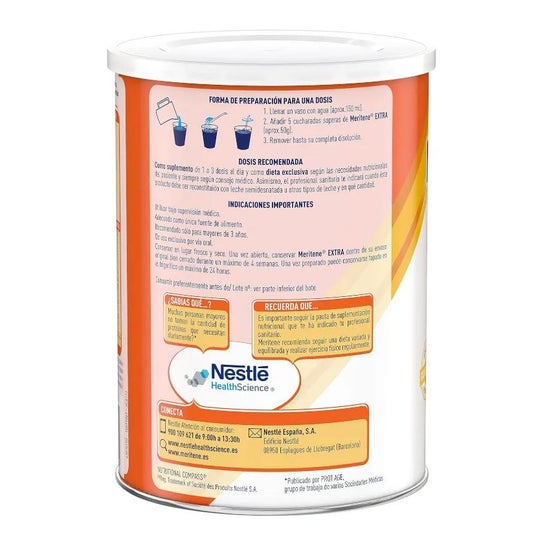 Meritene Extra Chocolate 450g