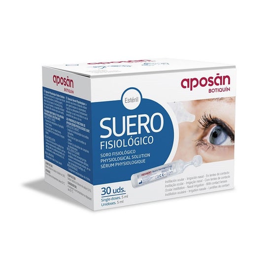 Aposán suero fisiológico nasal 30 monodosisx5ml