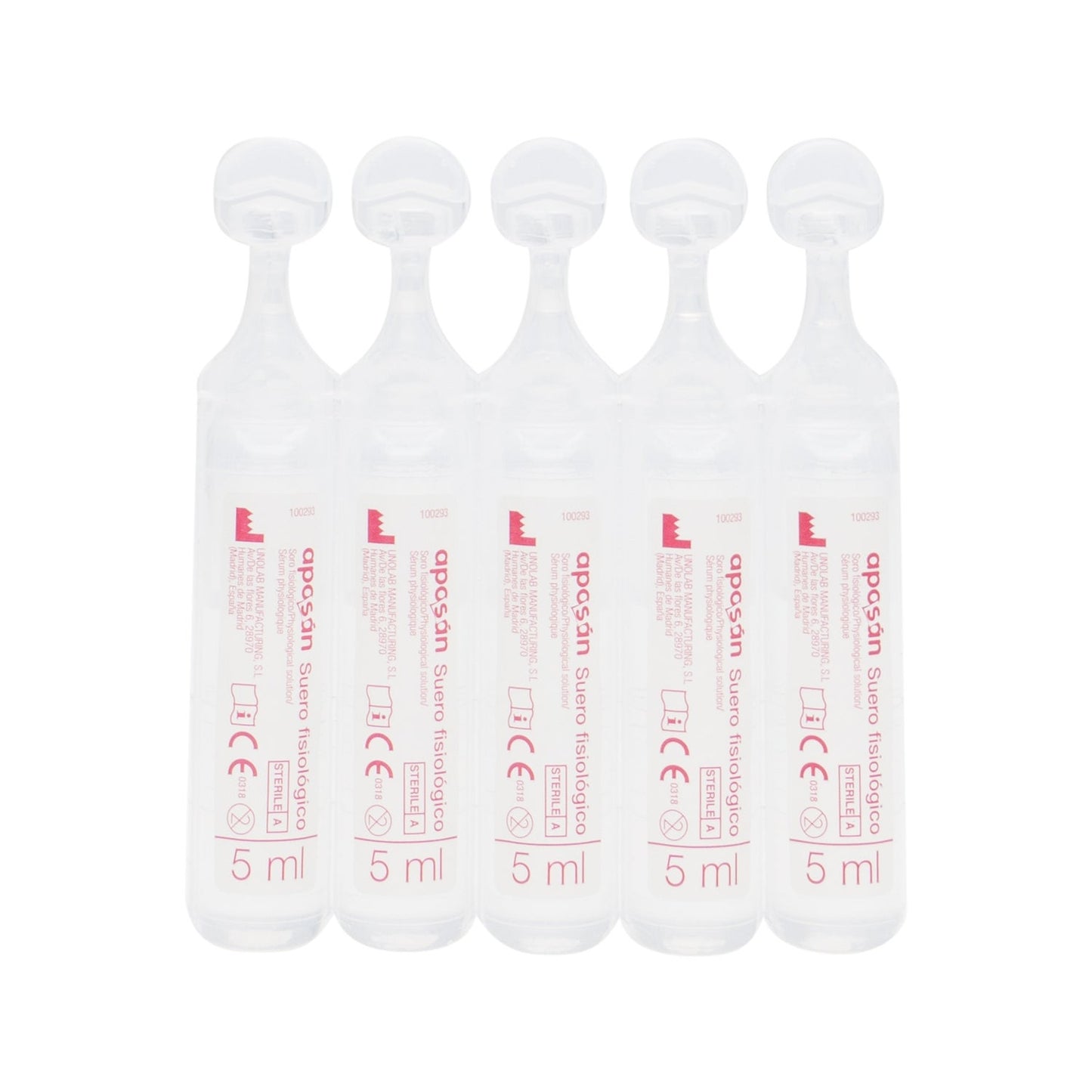 Aposán suero fisiológico nasal 30 monodosisx5ml