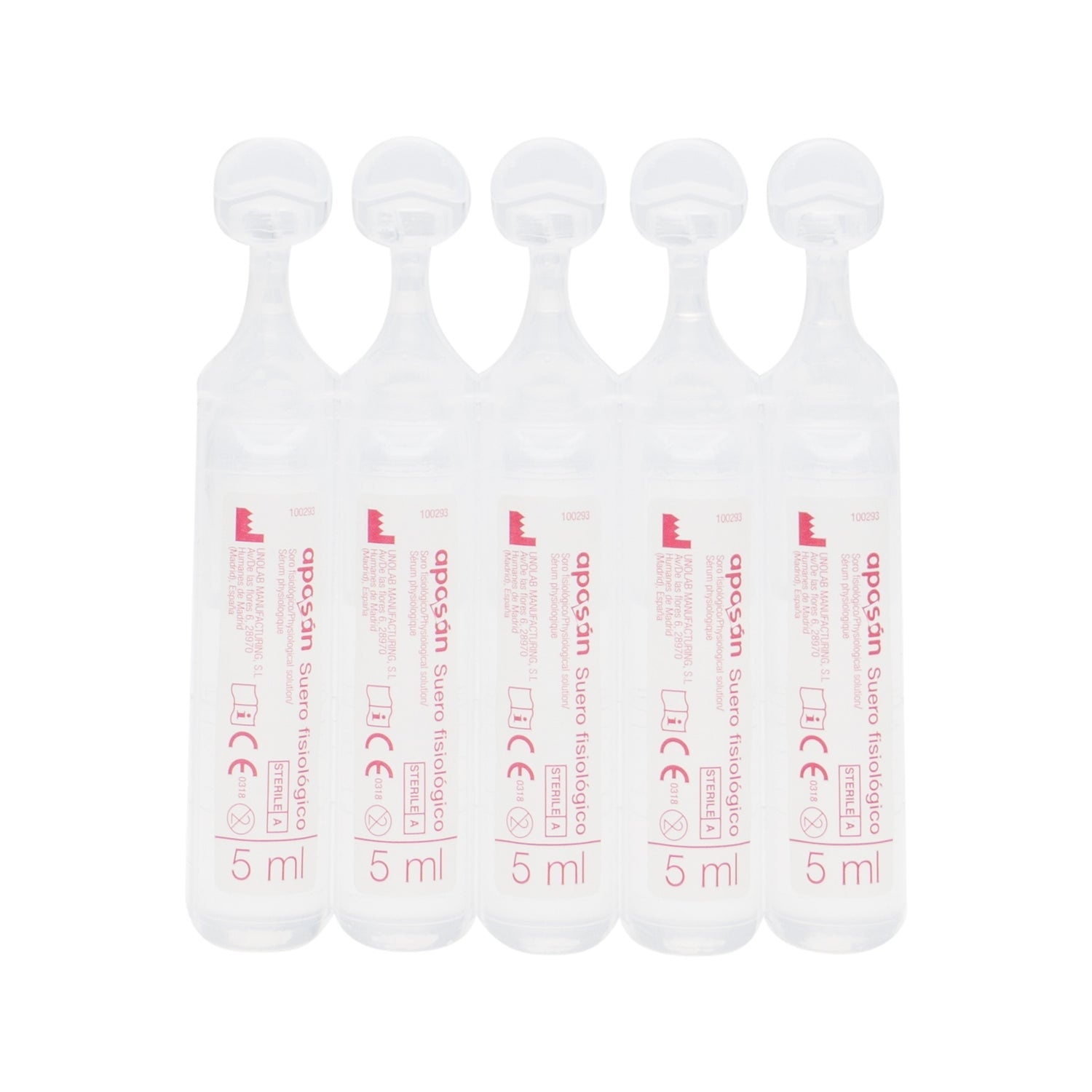 Aposán suero fisiológico nasal 30 monodosisx5ml