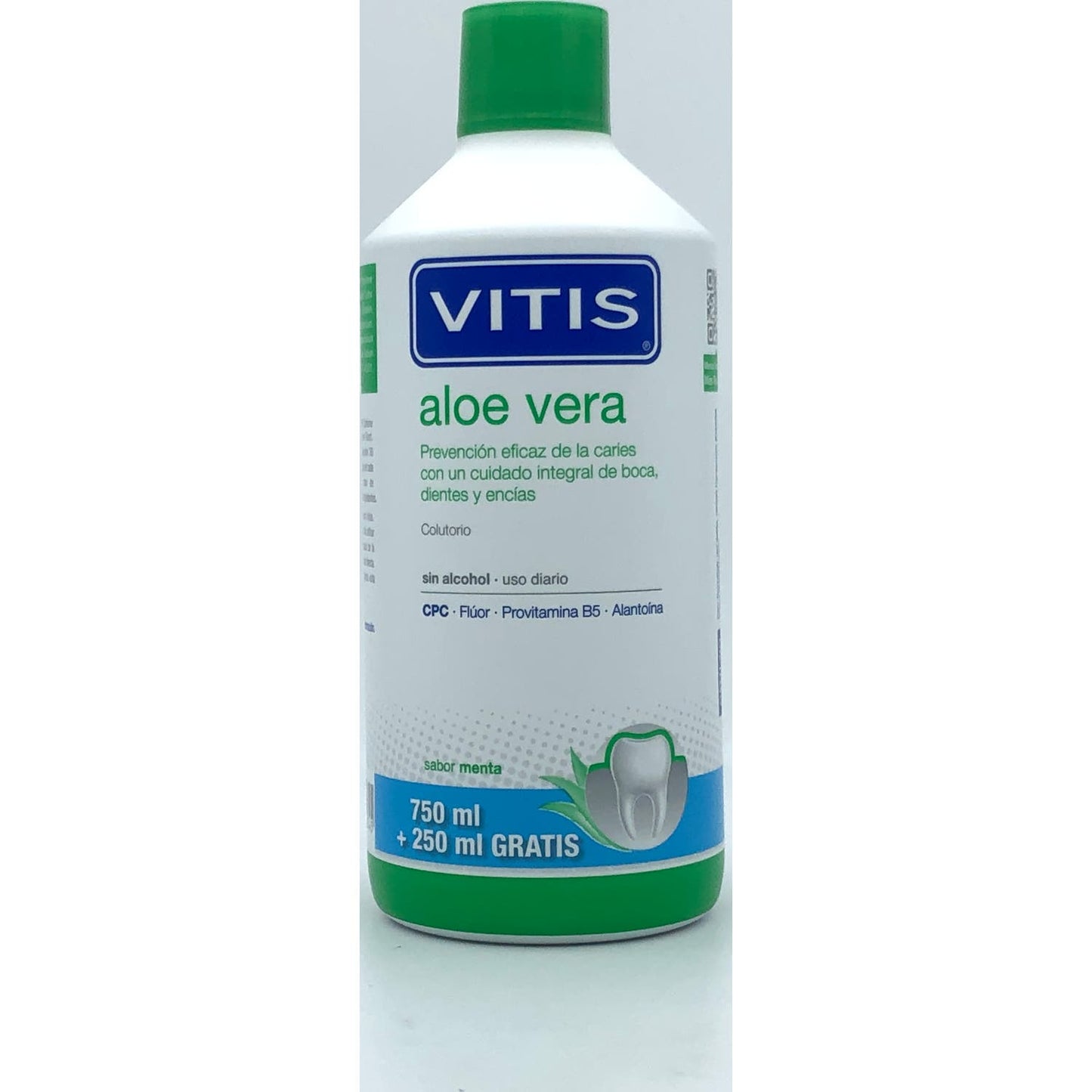 Vitis Aloe Vera Colutorio Sin Alcohol Sabor Menta 1000ml