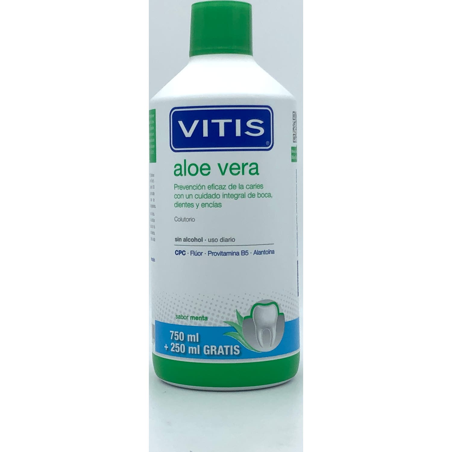 Vitis Aloe Vera Colutorio Sin Alcohol Sabor Menta 1000ml
