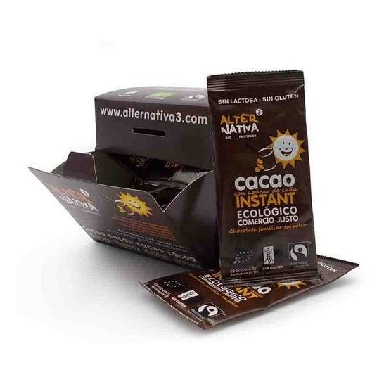 Alternativa3 Cacao Polvo Instant Bio 20 sobres