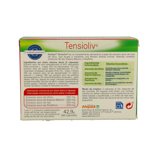 Dielisa Tensioliv 60caps