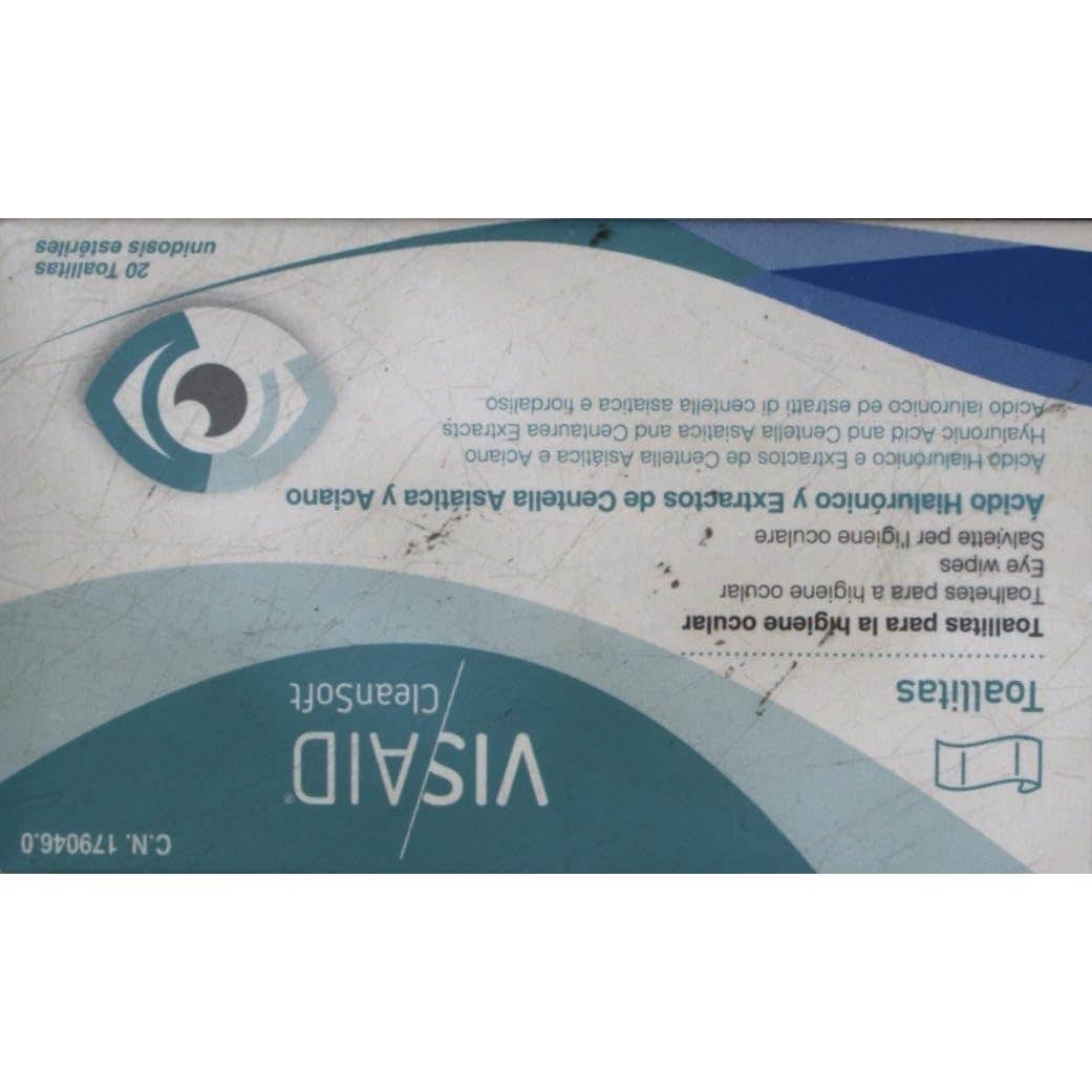 Visaid Clean Soft toallitas oftálmicas estériles 20uds