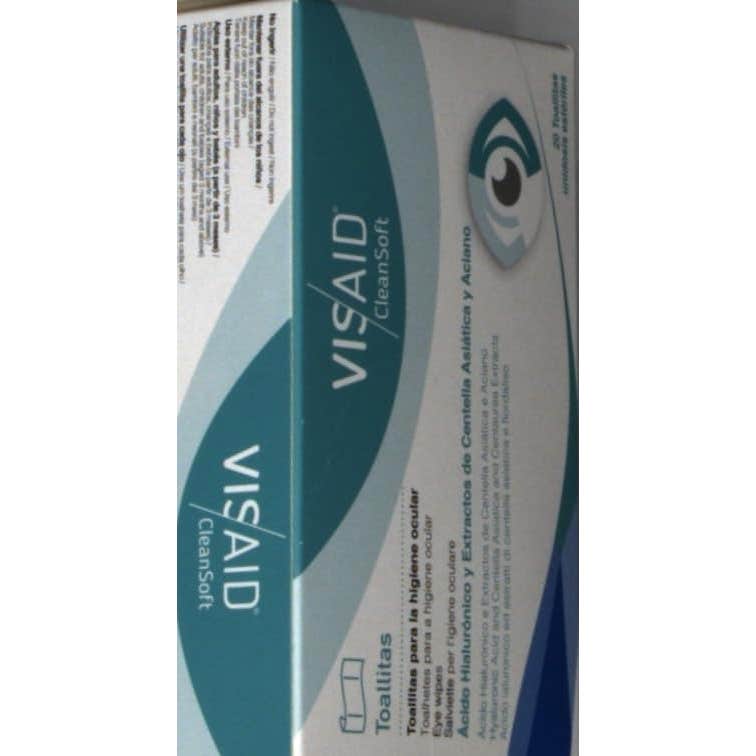 Visaid Clean Soft toallitas oftálmicas estériles 20uds