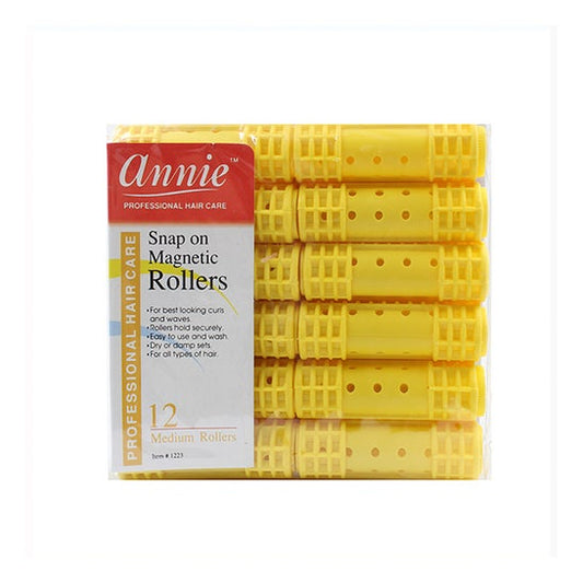 Annie Rolos Mag Amarillo 1223 Mediano 12 uds