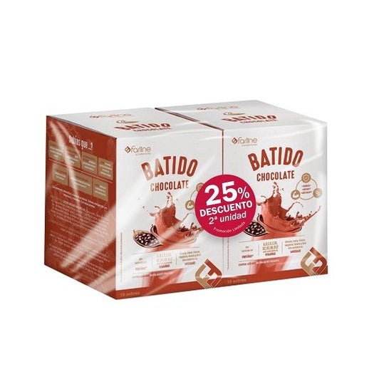 Farline Duplo Batido Chocolate Sobres 2X15