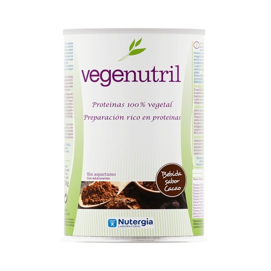 Nutergia Vegenutril Bebida de cacao tarro de 300g