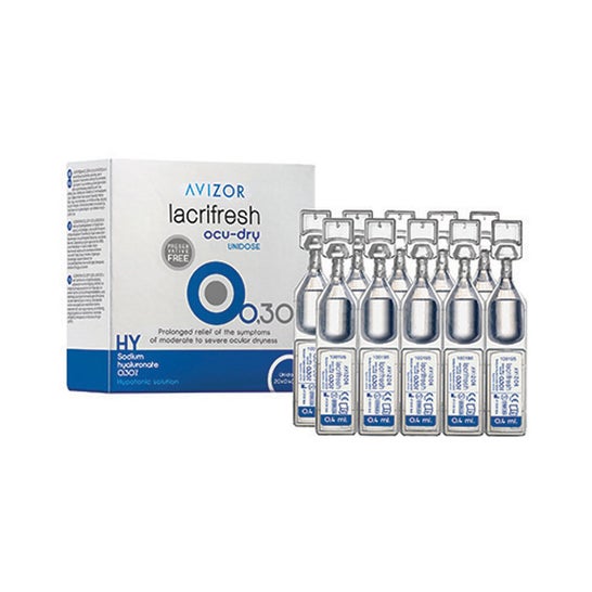 Avizor Lacrifresh Ocu-Dry 0,30% Monodosis 20 x 0,4 ml