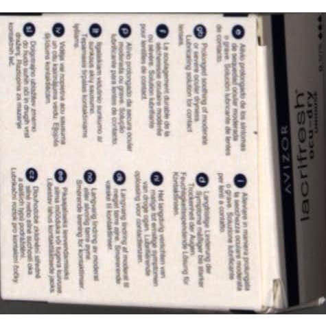 Avizor Lacrifresh Ocu-Dry 0,30% Monodosis 20 x 0,4 ml