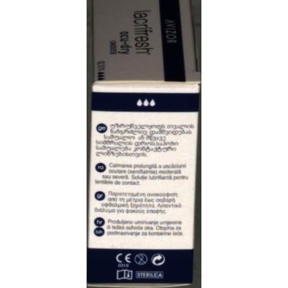 Avizor Lacrifresh Ocu-Dry 0,30% Monodosis 20 x 0,4 ml