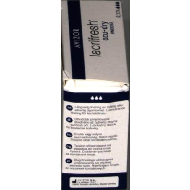 Avizor Lacrifresh Ocu-Dry 0,30% Monodosis 20 x 0,4 ml