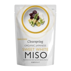 Clearspring Miso Blanco Arroz Dulce Bolsa 250 g