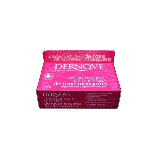 Dernove Jabón Natural de glicerina de Rosa Mosqueta 100 g