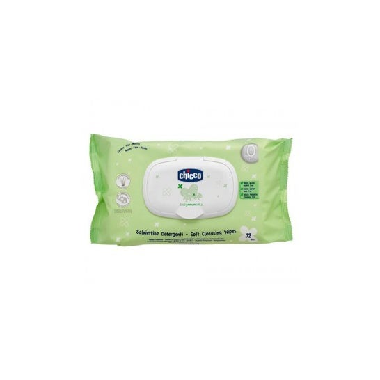 Chicco Baby Moments Toallitas Húmedas a las Flores 72uds