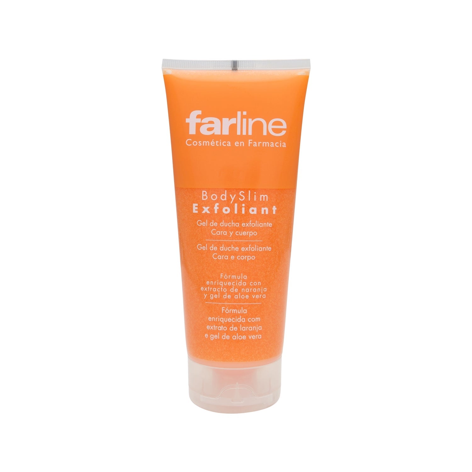 Farline gel ducha exfoliante cara y cuerpo 200ml
