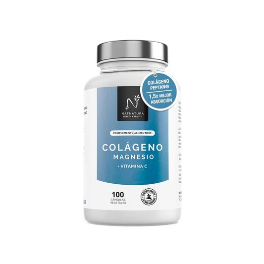 Natnatura Colágeno con Magnesio y Vitamina C 100caps
