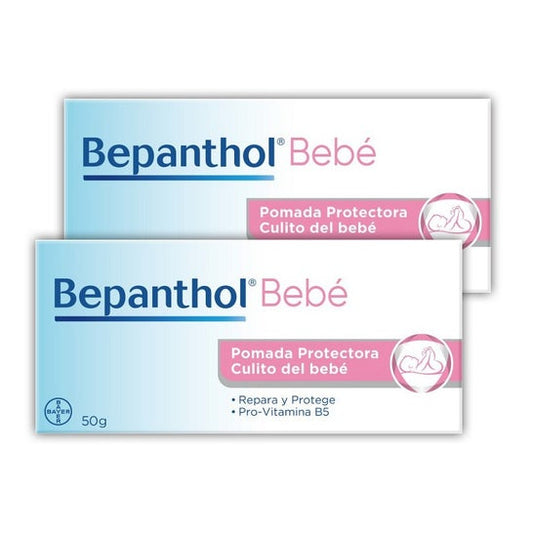 Bepanthol® Pomada Protectora Bebé 2x50g