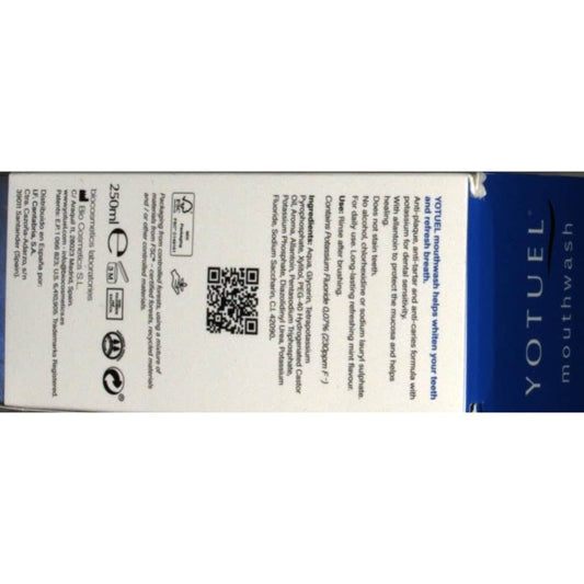 Yotuel Refreshing Whitening Mouthwash 250ml