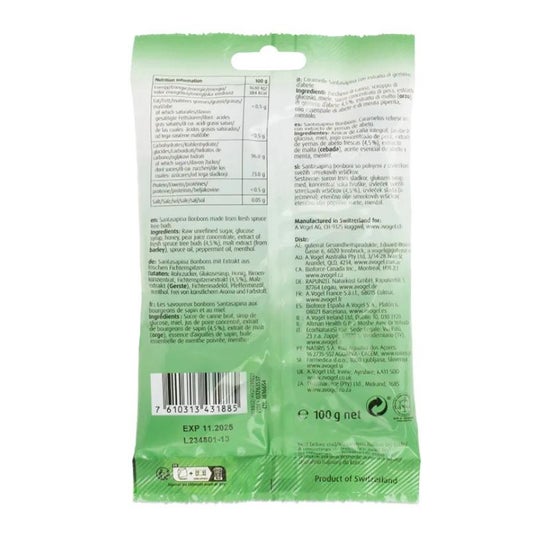 A. Vogel Santasapina Bonbons 100g