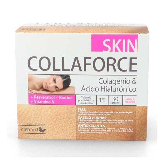 Dietmed Collaforce Skin Colágeno y Ácido Hialurónico 30sobres