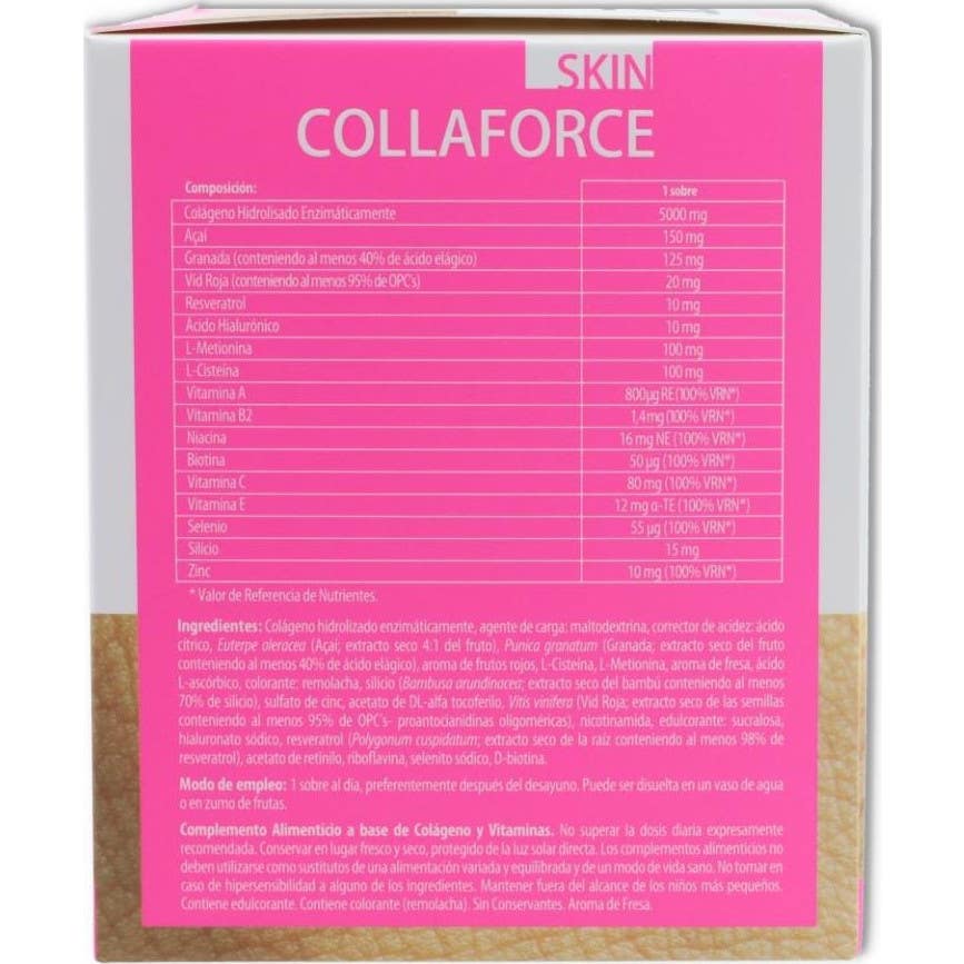Dietmed Collaforce Skin Colágeno y Ácido Hialurónico 30sobres