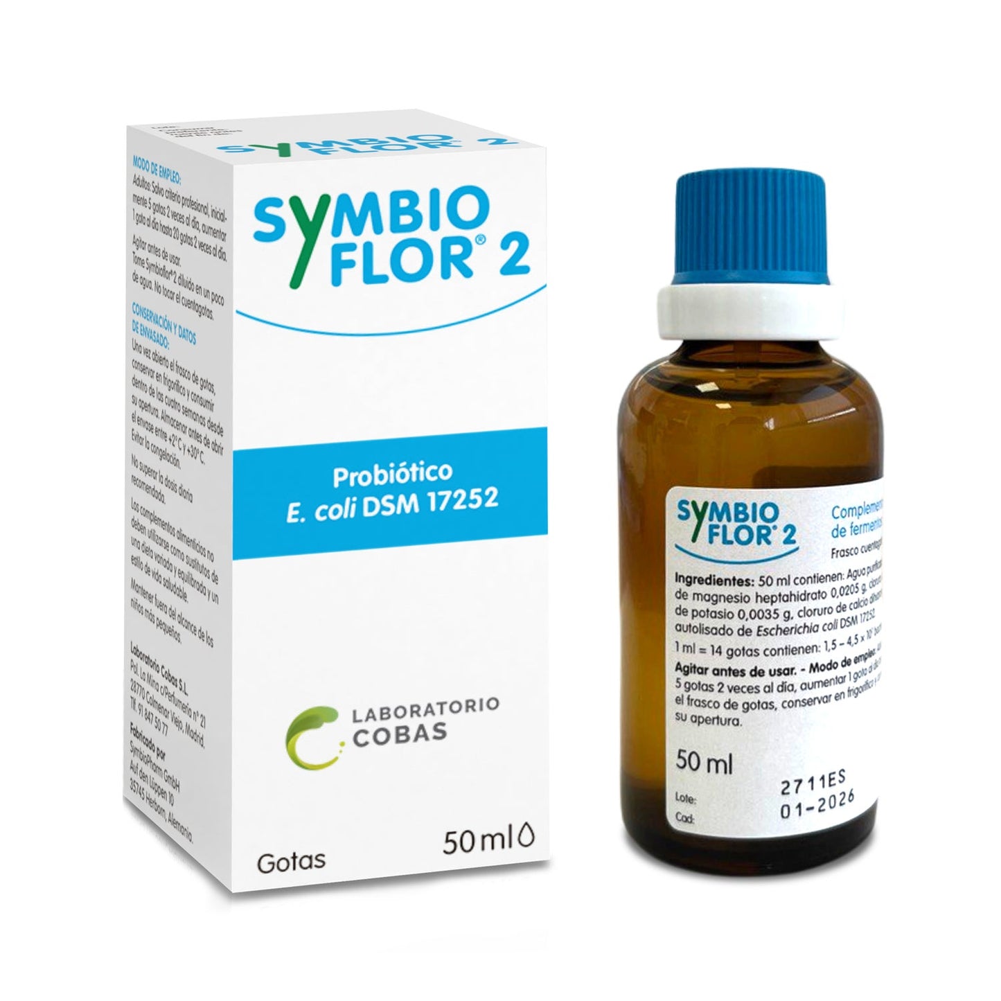 Cobas Symbioflor 2 Gotas 50ml